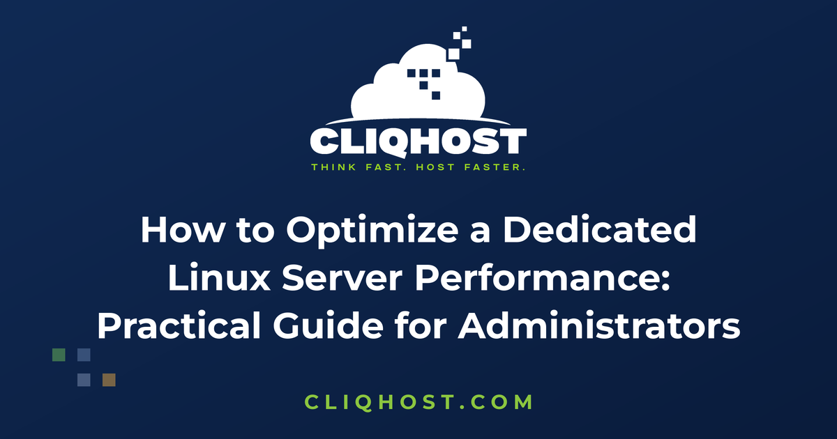 Cum optimizezi performanța unui server dedicat Linux: ghid practic pentru administratori
