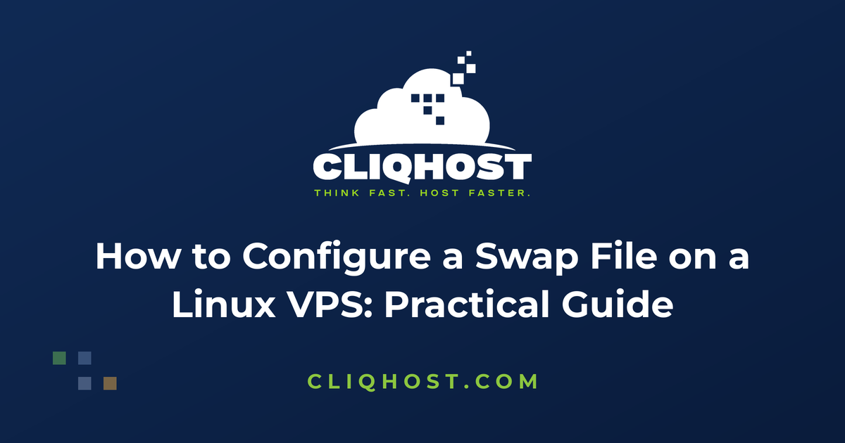 Cum configurezi un fișier swap pe un VPS Linux: ghid practic