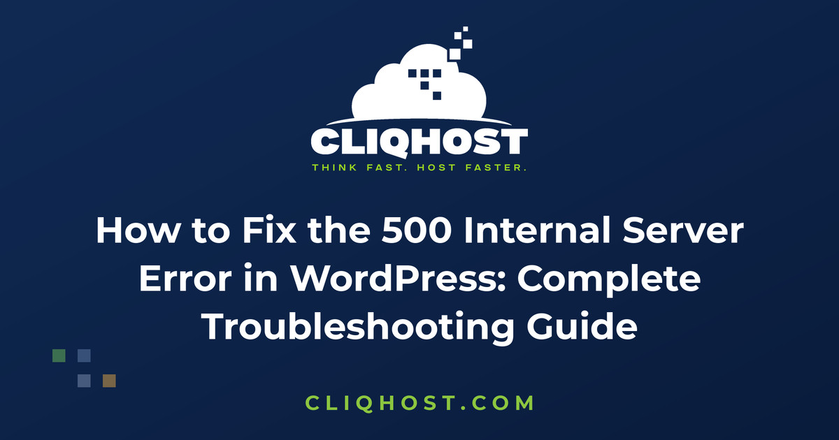 Как исправить ошибку 500 Internal Server Error в WordPress: полное руководство по устранению неполадок