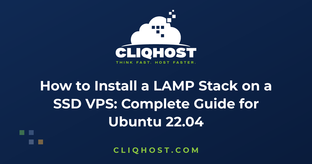 Как установить LAMP-стек на VPS SSD: полное руководство для Ubuntu 22.04